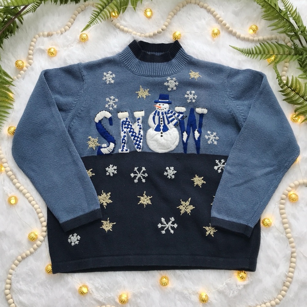 I Smell Snow Ugly Christmas Sweater